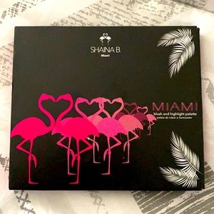 Shaina B blush and highlight palette